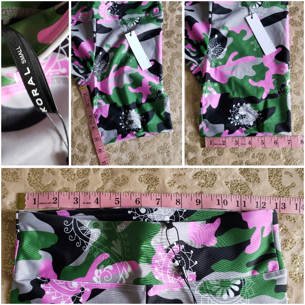 Slalom High Rise Energy Shorts - Bandana Troop - Picture 17 of 17